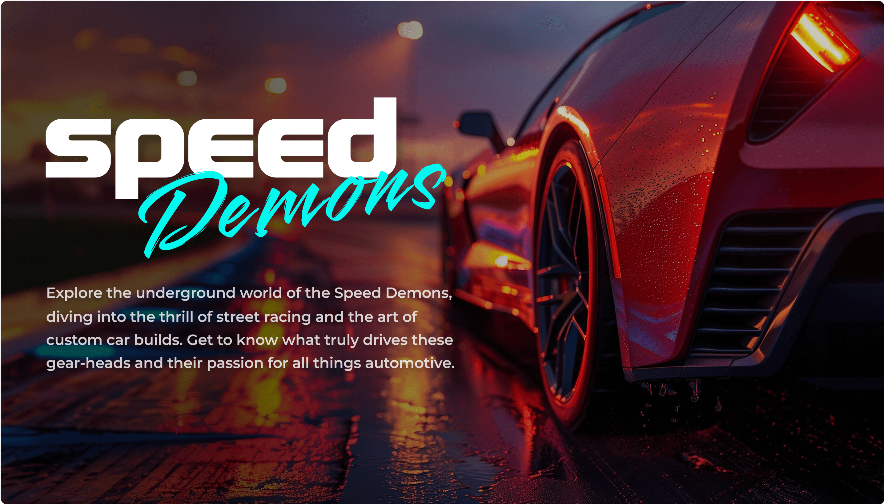 Speed Demons